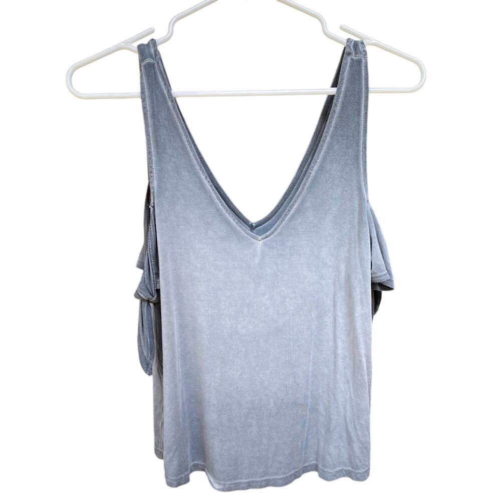 American Eagle Soft Sexy Cold Shoulder Tee S